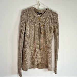 Cozy Gap Knit Sweater Cardigan